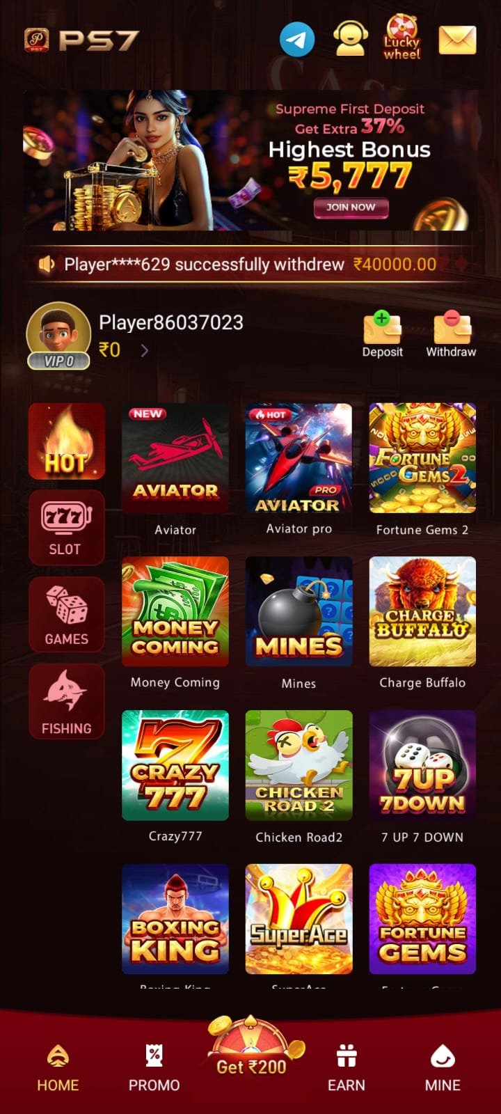 Latest PS7 Game APK download with online gaming features